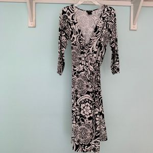 Ann Taylor T-Shirt Wrap Dress